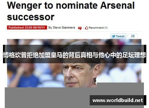 博格坎普拒绝加盟皇马的背后真相与他心中的足坛理想